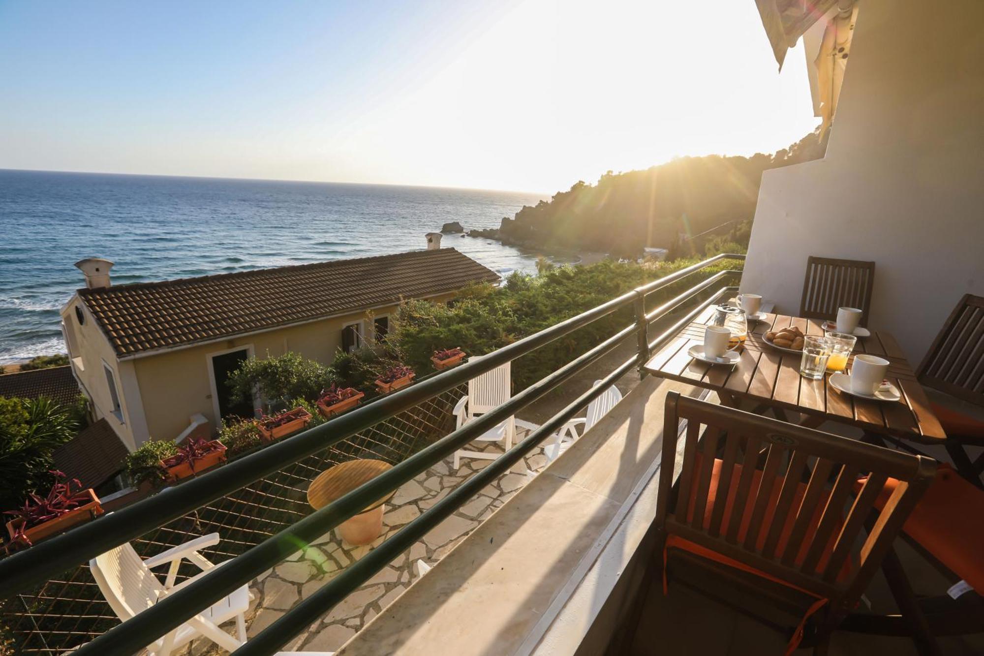 Grammhouse Corfu - Glyfada Beach Buitenkant foto